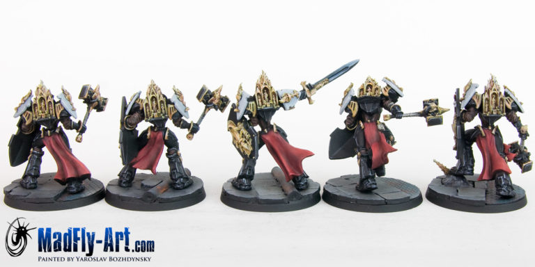 Knights of the Chalice Troops – MadFly-Art Miniature Painting Studio