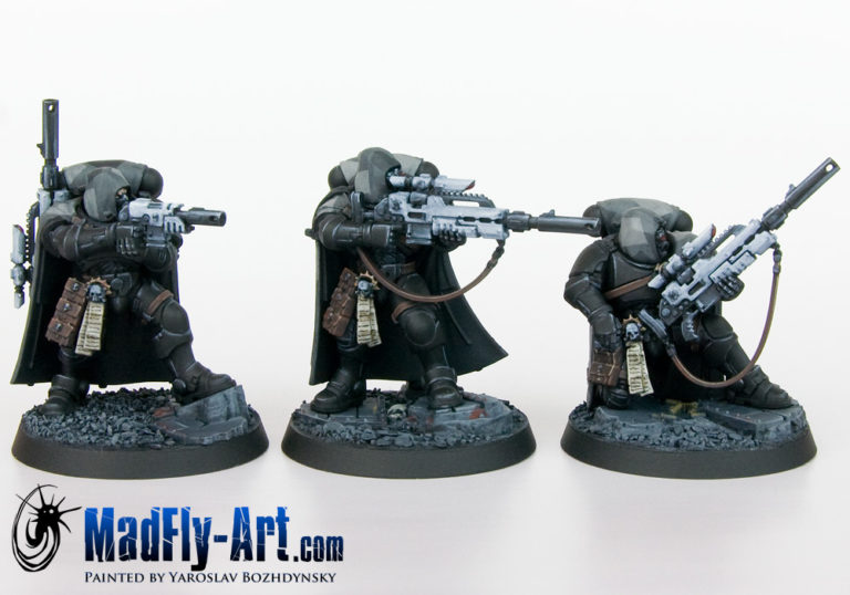 Iron Hands Primaris Eliminators – MadFly-Art Miniature Painting Studio