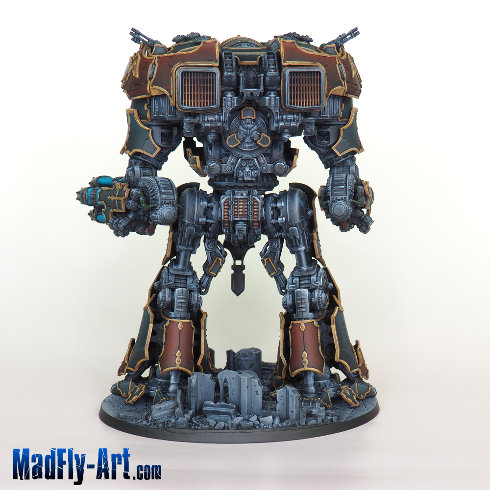 Warhammer 40000 Warmaster Titan with Plasma Destructors Painted Gallery Army
